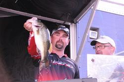 Philip Crelia of Center, Texas, finished fourth with a three-day total of 49 pounds, 1 ounce.