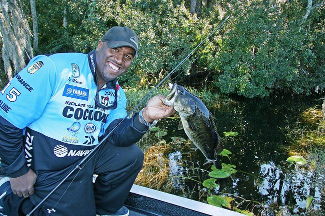 During springtime, FLW Tour pro Ish Monroe won't hesitate to push his boat way back into deep cover in an effort to find unpressured bedding bass.