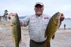 Using a total catch of 19 pounds, 7 ounces, pro Ed Arledge of Valley Center, Calif., finished the first day of Lake Havasu competition in fourth place.