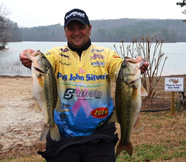 Ramie Colson Jr. sacked 17-10 to land in the fifth spot after day one.