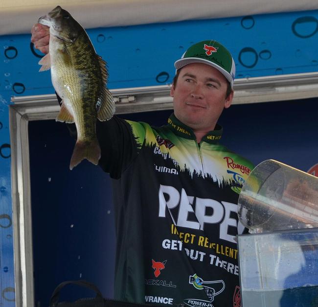 Cody Meyer finished fourth on Lake Hartwell with a four-day total weight of 49 pounds, 14 ounces.