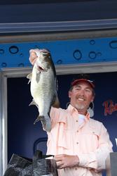 Second-place co-angler Mike Power found a quality kicker on day three.