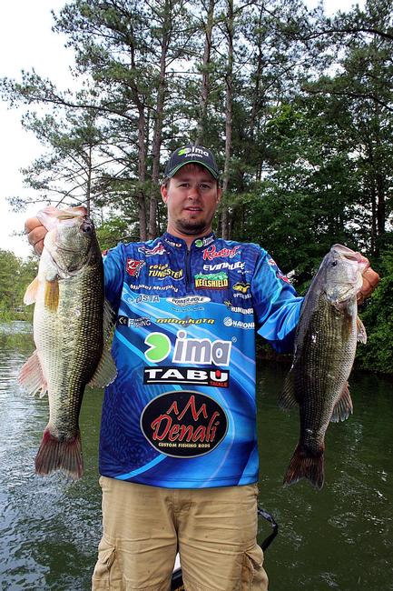Lake Murray local Michael Murphy says the lake has been fishing extremely well thus far in 2014, thanks to a drawdown that caused the bass to group together.