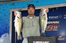 Ron Nelson of Berrien Springs, Mich., is in the second place spot with 26 pounds, 3 ounces.