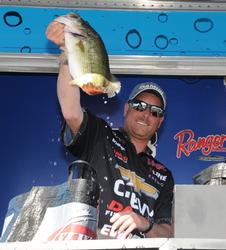 Bryan Thrift of Shelby, N.C., posted a fourth place showing with a three-day total of 70 pounds, 12 ounces.