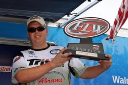 Pro winner William Kemp said he caught approximately 40 bass on day three.