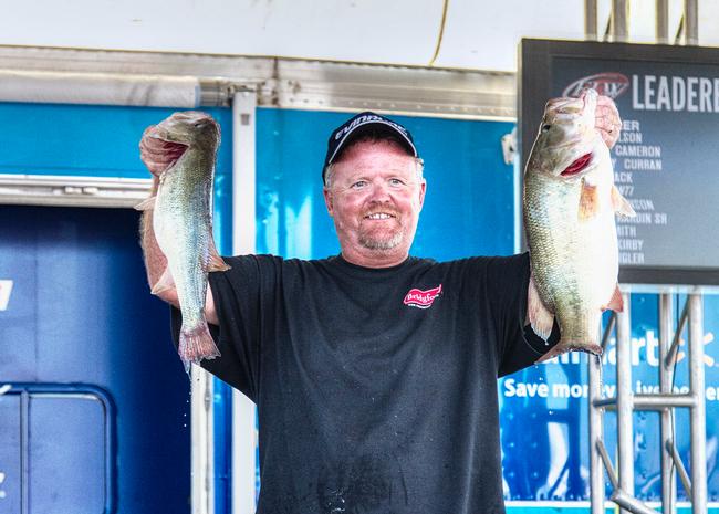 South Carolina co-angler John Wilson weighed 50-6 over three days and earned a $5,000 paycheck. 