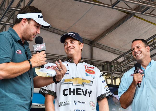 After being disqualified from the season opener on Okeechobee, Chevy pro Anthony Gagliardi rallied to qualify for the Forrest Wood Cup held on Lake Murray - his home lake - this August.