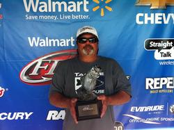 Co-angler Don Benson of Eufaula, Okla., won the Sept. 13-14 Okie Division Super Tournament on Grand Lake with a two-day total weight of 20 pounds, 14 ounces. He walked away with a check worth over $3,100 for his efforts.