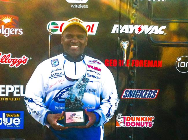 Gregory Littles of Columbia, S.C., won the Sept. 20-21 South Carolina Division Super Tournament on Lake Wylie with a two-day total weight of 13 pounds, 9 ounces. Littles was awarded over $1,800 for his efforts. 