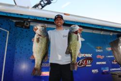 Patrick Spencer hauled in 26 pounds, 3 ounces on day three of the Rayovac FLW Series Clear event to claim second place.