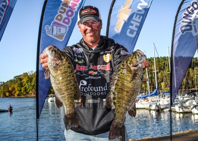 There is no question that Randy Haynes will be one to beat at the Rayovac FLW Series Championship on Wheeler Lake. The TVA master weighed 17-10 on day one and is 8 ounces off the lead.