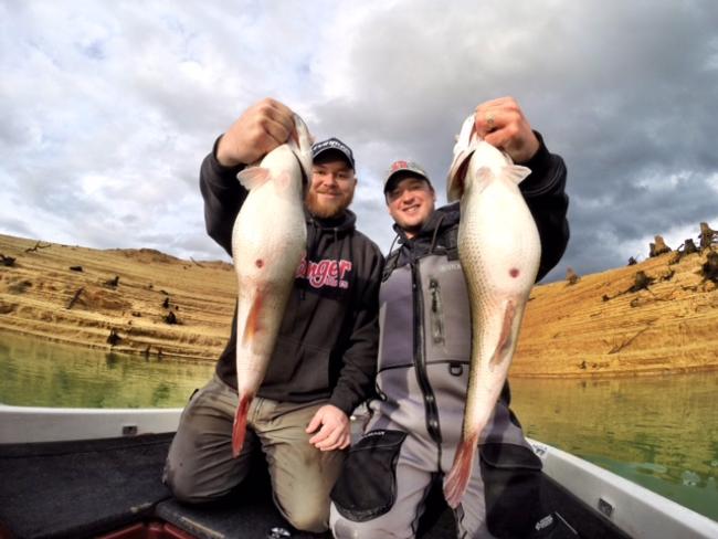 The fish that Johnson and Meyer are catching are not prespawn-fat, they are simply fat from eating.