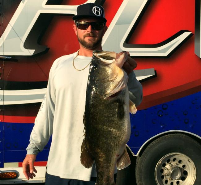 This 10 pound, 2 ounce lunker secured tournament big bass honors for Townend and helped boost him to victory. 