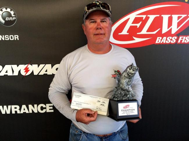 Fred George of Okeechobee, Fla., won the Feb. 21 Gator Division event on the BIg O with a 22-pound, 7-ounce limit to claim over $6,000 in prize money.