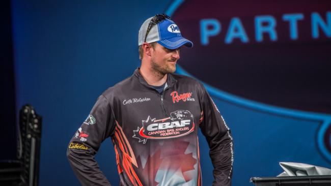 From Ontario to Oklahoma, Curtis Richardson rallied on day three to catch 12 pounds, 9 ounces for a fifth-place finish.