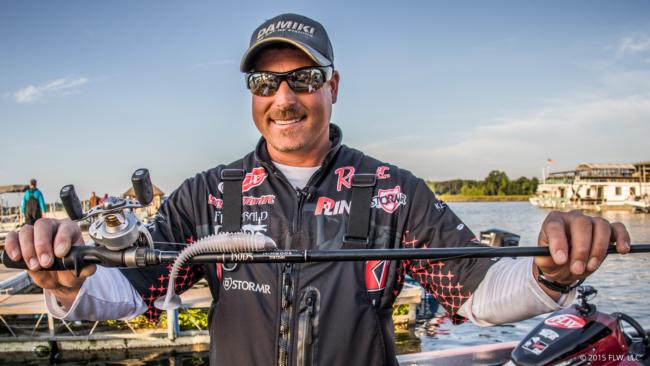 1. Bryan Thrift locked up the win with a swimbait, a hollow-bodied frog and a swimjig. 