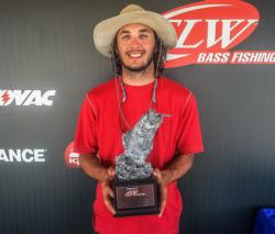 Santana Moretto of Thomaston, Georgia, weighed in five bass totaling 13 pounds, 4 ounces to win $1,902 in the co-angler division.
