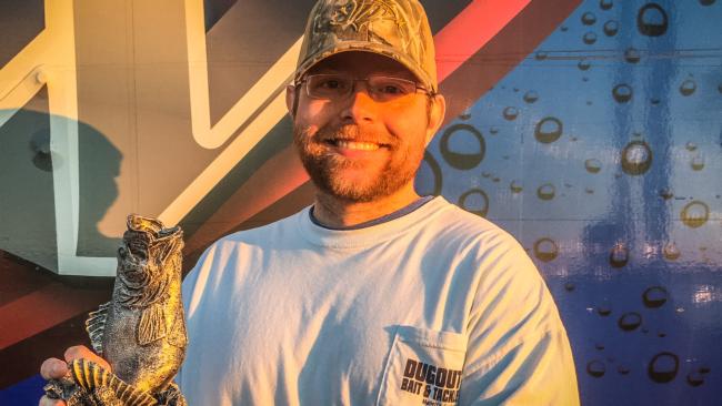 Co-angler Chris Wade of Acworth, Ga., won the March 5 Choo Choo Division event on Lake Guntersville with an 18-pound, 4-ounce limit to net a $2,500 payday.
