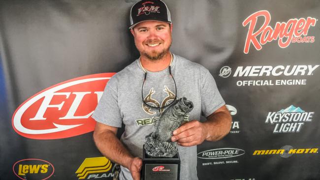 Co-angler Jacob Harrison of Nash, Texas, won the April 2 Cowboy Division event on Sam Rayburn with a 15-pound, 6-ounce limit to claim a $2,200 payday.