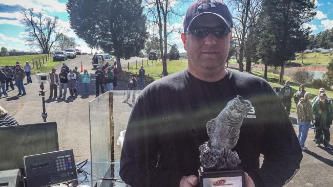 Co-angler Steven Brady won the April 2 won the Volunteer Division event on South Holston with a 21-pound, 5-ounce limit to win over $1,900.