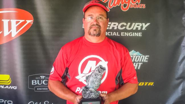 Co-angler Jerry Cook of Prattville, Ala., won the May 7 Bama Division event on Lake Mitchell with a 15-pound limit to earn close to $2,000 for his efforts.