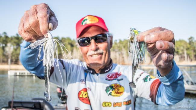 Texas legend Tommy Martin caught his fish on swim jigs and ChatterBaits.