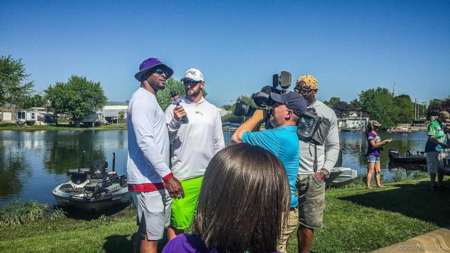 Brian Robison interviews his Minnesota Vikings teammates Danielle Hunter and Tom Johnson about their time on the water.